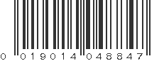 UPC 019014048847