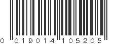 UPC 019014105205