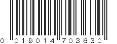 UPC 019014703630