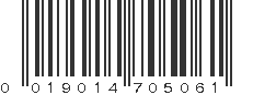 UPC 019014705061