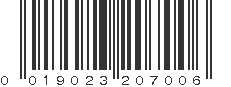 UPC 019023207006