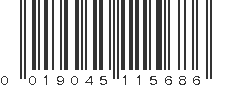 UPC 019045115686