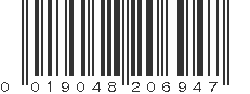 UPC 019048206947