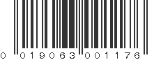 UPC 019063001176