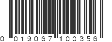 UPC 019067100356