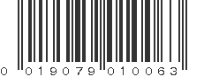 UPC 019079010063