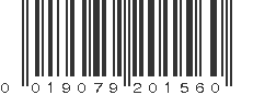 UPC 019079201560