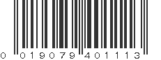 UPC 019079401113