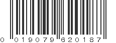 UPC 019079620187