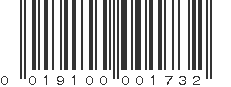 UPC 019100001732