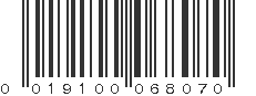 UPC 019100068070