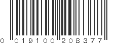 UPC 019100208377