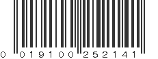 UPC 019100252141