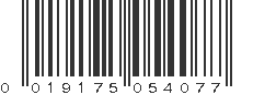 UPC 019175054077