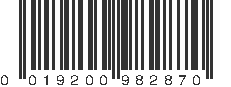 UPC 019200982870