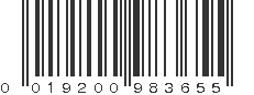 UPC 019200983655