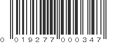 UPC 019277000347