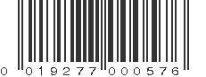 UPC 019277000576