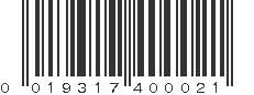 UPC 019317400021