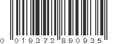 UPC 019372890935