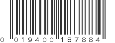 UPC 019400187884