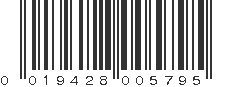 UPC 019428005795
