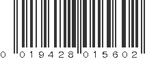 UPC 019428015602