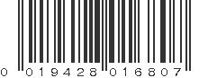 UPC 019428016807