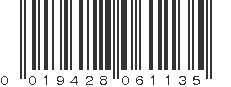 UPC 019428061135