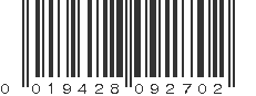 UPC 019428092702