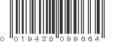 UPC 019428099664