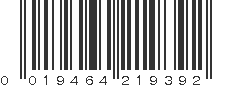 UPC 019464219392