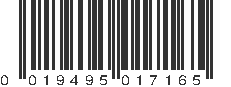 UPC 019495017165