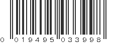 UPC 019495033998