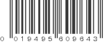 UPC 019495609643