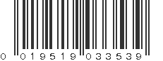 UPC 019519033539