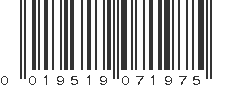 UPC 019519071975