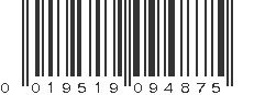 UPC 019519094875