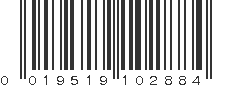 UPC 019519102884