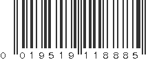 UPC 019519118885