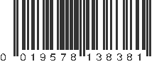 UPC 019578138381