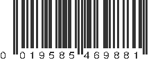 UPC 019585469881