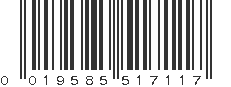 UPC 019585517117