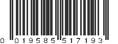 UPC 019585517193