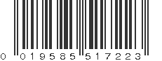 UPC 019585517223