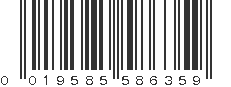 UPC 019585586359