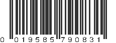 UPC 019585790831