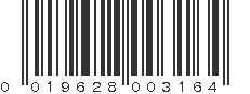 UPC 019628003164