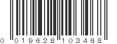 UPC 019628103468