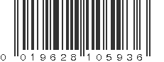 UPC 019628105936